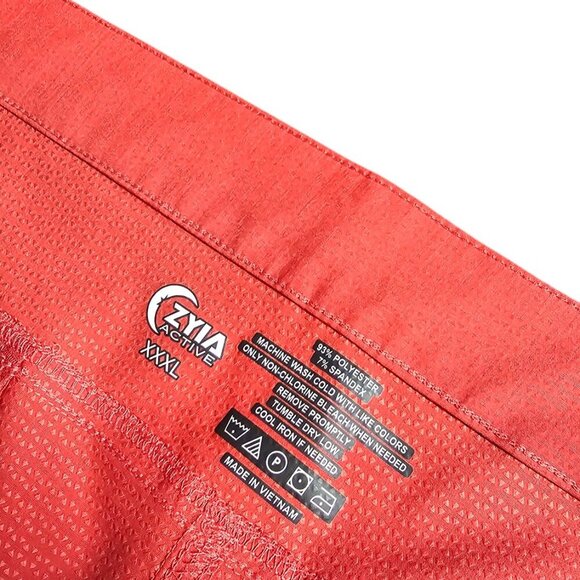 ZYIA Womens Not Just A Trail Short, Athletic, Outdoor, Gorpcore, Red, XXXL - Picture 4 of 8